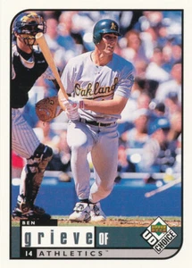 Ben Grieve 1999 Upper Deck UD Choice #123 A's Card - Picture 1 of 1