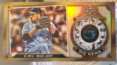 2022 Topps Gypsy Queen Gems Mini Hyun-Jin Ryu #GGM-16 Toronto Blue Jays - Image 1 of 2