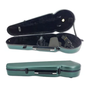 Viola Case Carbon Fiber Fit for 15-16.5 Inch With Backstraps Lightweight Green - Picture 1 of 14