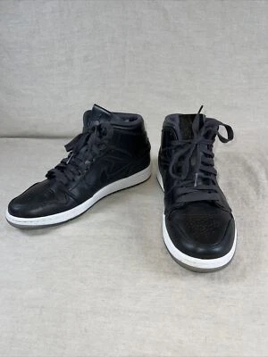 2014 Nike Air Jordan 1 Mid Nouveau Black Ice Anthracite White 629151-003 Men Us8 - Image 1 of 4