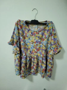 Damen Bluse bund Gr. 2 x XL - Bild 1 von 4