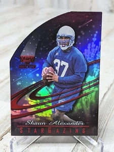 2000 Playoff Momentum Star Gazing Red Die-Cut /75 Shaun Alexander RC RARE - Picture 1 of 4