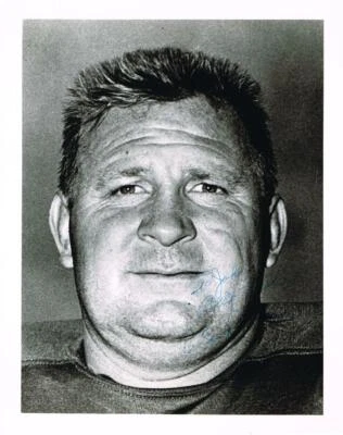 Original Autograph PSA/DNA of Art Donovan of the Balt. Colts, 8x10 headshot, #1 - Image 1 of 2