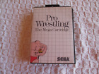 Pro Wrestling (Sega Master System, 1986). Complete in Box.