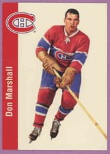 1994 94-95 PARKHURST 1956-57 MISSING LINK CANADIENS DON MARSHALL #76
