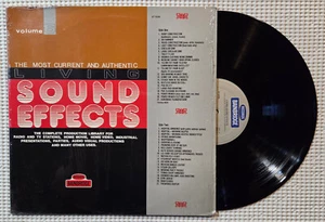 BAINBRIDGE Living Sound Effects Orig 1983 Volume 6 Sound Library Shrink VG++ - Foto 1 di 1
