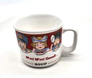 Vintage 1993 Campbell's Soup Mm Mm Good Soup 14oz Cup Bowl Coffee Mug - Picture 1 of 6