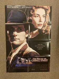 Póster original de película teatral de The House on Carroll Street 27x40 1988 - Imagen 1 de 6