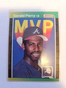 1989 Donruss GERALD PERRY MVP Card #BC-24 INSERT - Picture 1 of 1