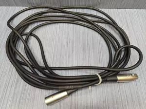 Professional Low Noise Microphone Cable 20ft. Black - Picture 1 of 4