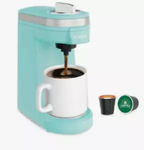 CHULUX Small Single Coffee Maker Machine for K-Cup Capsule - CYAN New Color - Picture 1 of 4
