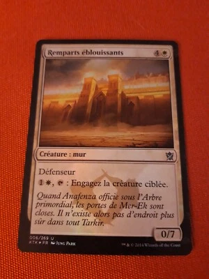 Dazzling Ramparts Khans of Tarkir Foil Magic Card MTG FR - Image 1 of 2