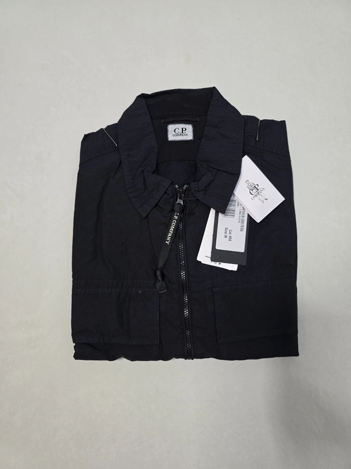 Cp Company Mens Taylon Lens Overshirt M - Image 1 of 4