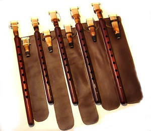5 PRO DUDUK ARMENIAN 10 REED 5 Case Dudek Handmade from Apricot Wood Armenia NEW - Picture 1 of 9
