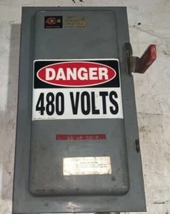 Cutler-Hammer Fusible Safety Switch DH362, 60A, 50HP - Picture 1 of 12