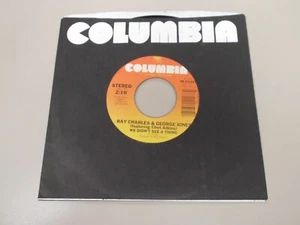 Ray Charles - We Didn't See A Thing / Wish You Were Here - Columbia 38-04297 VG - Picture 1 of 4