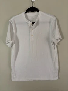 Camicia uomo American Eagle taglia Sm bianca super morbida vestibilità standard 3 bottoni classica - Foto 1 di 5