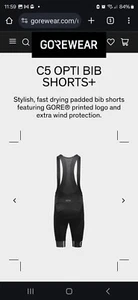 GORE C5 OptiBib XXL pantaloncini + uomo 100162 neri GORE C5 Opti pantaloncini bavaglino + SHI gratuito - Foto 1 di 7