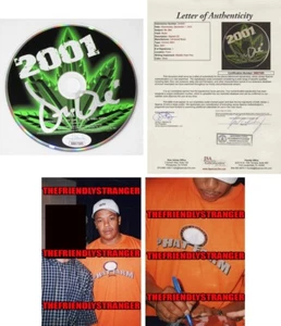DR. DRE signed "CHRONIC 2001" CD Autographed PROOF Eminem NWA Still JSA LOA Rare - Picture 1 of 4
