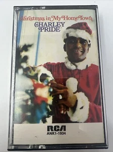 CHRISTMAS IN MY HOME TOWN CHARLEY PRIDE CASSETTE TAPE - Picture 1 of 2
