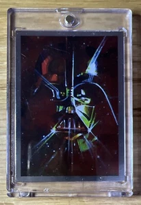 2011 TOPPS STAR WARS GALAXY SILVER FOIL CARD #14 DARTH VADER Encased! - Picture 1 of 3