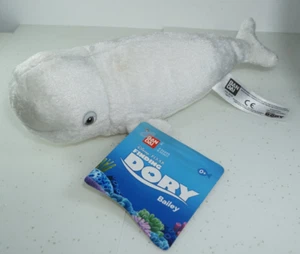 Bandai Disney Pixar 2016 Findet Dorie Nemo Beluga Wal Bailey 8 Zoll weicher Plüsch - Bild 1 von 5