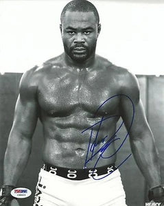 Rashad Evans Signed UFC 8x10 Photo PSA/DNA COA Picture Autograph 167 161 133 92 - Picture 1 of 1