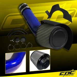 For 14-20 Acura TLX V6 3.5L Blue Cold Air Intake Stainless Steel Air Filter - Picture 1 of 1