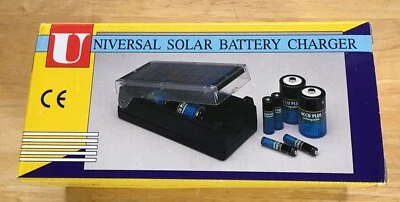 Vintage Universal Solar Battery Charger - Image 1 of 4