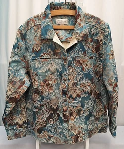 Christopher & Banks - Paisley 'Jean style' short Jacket XL 48" bust Y53 - Picture 1 of 11