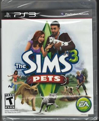 The SIMS 3 Pets PS3 (Brand New Factory Sealed US Version) Playstation 3 - Image 1 of 2