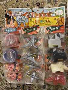 Lot of Old Vintage Toys Made in Hong Kong 1960's