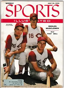 Sports Illustrated Magazine 1956 Redleg Musclemen KLU Post Bell MLB Baseball VTG - Bild 1 von 1