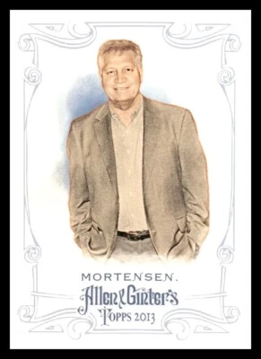 2013 Topps Allen & Ginter's #164 Chris Mortensen Pro Football Reporter  - Image 1 of 2