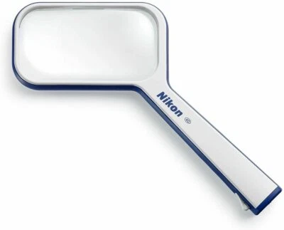 Nikon Magnifier Reading Loupe S1-4D  1.5x  Blue S1-4DBL - Image 1 of 3