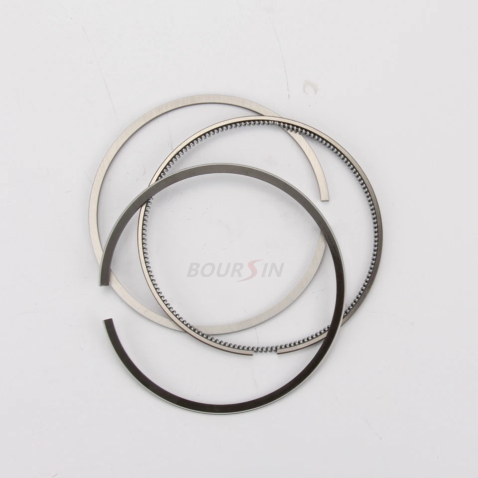 6x Piston Ring Set For Mitsubishi 6D16 6D16T Fuso Fighter Excavator Forklift - Imagem 1 de 1