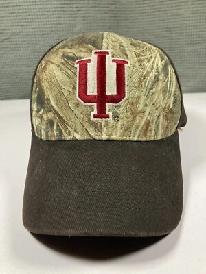 Indiana Hoosiers Sombrero Camuflaje Roble Mossy NCAA Marrón Gorra de Béisbol Ajustable Foto 1 de 4