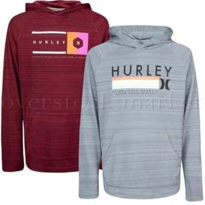 NEW BOYS HURLEY H20-DRI LIGHTWEIGHT PERFORMANCE PULLOVER HOODIE! BELLMONT HOODY - Picture 1 of 3