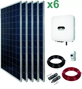 Komplettpaket Solaranlage 3KW Photovoltaik Huawei Wechselrichter Solarpanel 500W - Bild 1 von 1