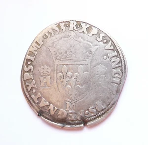 HENRI II teston 1553 M - Picture 1 of 2