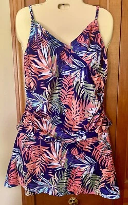 Lucky Bop Brand New NWOT Swimsuit Two Piece Tankini Large - Image 1 of 4