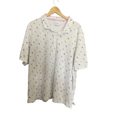 Puma Arnold Palmer Polo Golf Shirt All Over Print XXL - Image 1 of 4