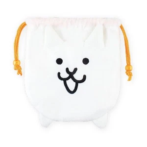 The Battle Cats Plush Drawstring Bag cat ND-5530465NK - Picture 1 of 4