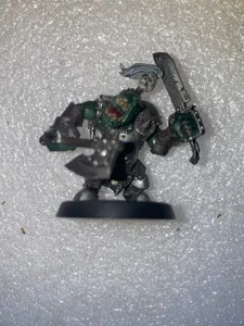 Warhammer 40k - Orks -warboss in mega armour built painted - Picture 1 of 2