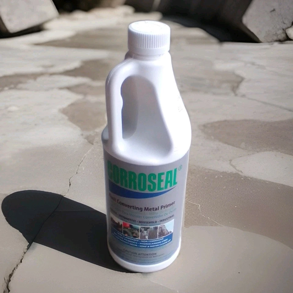 Corroseal-82320 convertidor de óxido a base de agua imprimación de metal, convertidor de óxido - 1 qt Foto 1 de 3