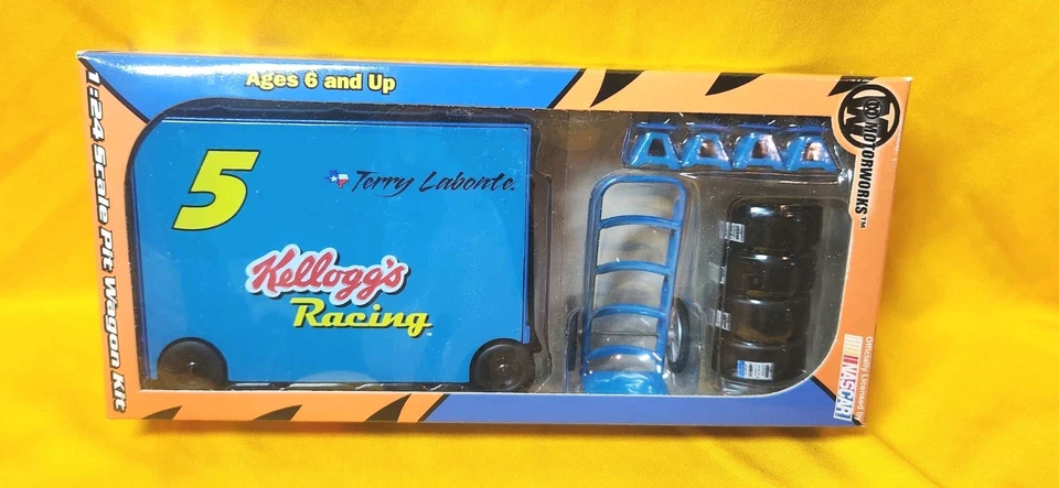 Motorworks Diecast  Nascar #5 Kellogg's Racing 42716 Pit Wagon Kit 1/24 🔥 - Image 1 of 4
