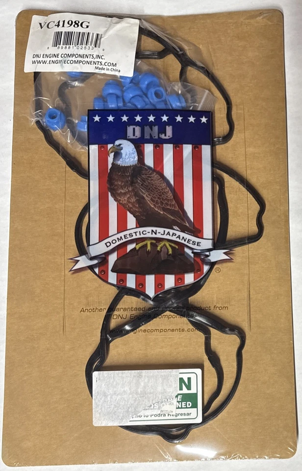 Juego de juntas de cubierta de válvula de motor-VIN: C, DOHC, Duratec, 24 válvulas DNJ VC4198G Foto 1 de 1