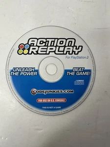 PS2 Playstation 2 Action Replay Gameshark CodeJunkies [solo disco] - Foto 1 di 2