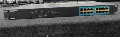 TRENDnet TPE-TG160G 16 Port PoE RACK MOUNTABLE - Image 1 of 4