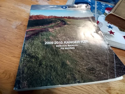 Ranger RZR 2009-2010 manual de servicio PN 9922542 Polaris RZR con desplegables Foto 1 de 4